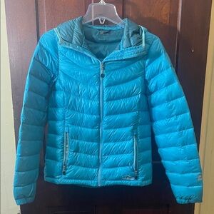 L.L. Bean Teal Puffer Jacket